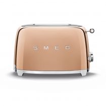 Toaster 2 tranches Années 50 Cuivre - SMEG Réf. TSF01RGEU