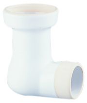 Tubulure WC coudée porcelaine - Porcher Réf. P282001
