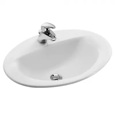 Vasque � encastrer par dessus Patio Blanc - Jacob Delafon R�f. E4155-00