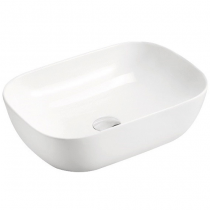 Vasque à poser Calypso 46.5x32.5 Blanc brillant - O\'DESIGN Réf. VAS465X325BB