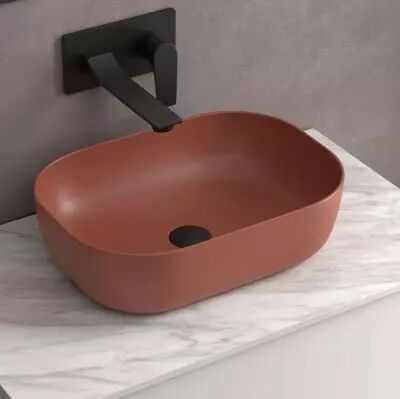 Vasque � poser CARLA 45,5cm c�ramique CLAY - SALGAR R�f. 102280