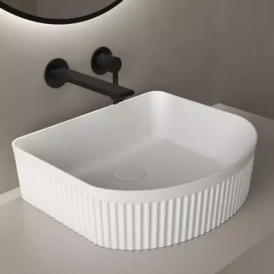 Vasque � poser H�racl�s 41.5x36cm Blanc mat - O\'DESIGN R�f. VAS-HER415X360-BM