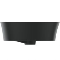 Vasque à poser Ipalyss 60x38cm avec trop-plein Noir mat - Ideal Standard Réf. E1397V3