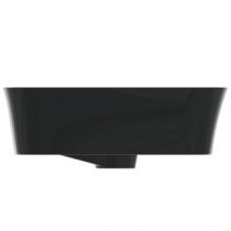 Vasque à poser Ipalyss 65x40cm avec trop plein Noir brillant - Ideal Standard Réf. E1887V2