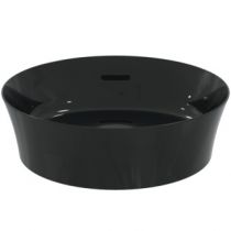 Vasque à poser Ipalyss Ø40cm avec trop plein Noir brillant - Ideal Standard Réf. E1413V2