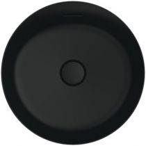 Vasque à poser Ipalyss Ø40cm avec trop plein Noir mat - Ideal Standard Réf. E1413V3