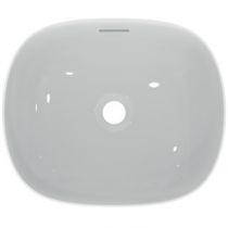 Vasque à poser Linda-X 45x38cm avec trop plein Blanc mat - Ideal Standard Réf. T4399V1