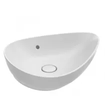 Vasque &agrave; poser Nouvelle Vague 56x40cm c&eacute;ramique SublimTech Laque satin&eacute;e (8 finitions au choix) - Jacob Delafon R&eacute;f. EVI302-xxx