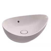 Vasque &agrave; poser Nouvelle Vague 56x40cm c&eacute;ramique SublimTech Laque satin&eacute;e (8 finitions au choix) - Jacob Delafon R&eacute;f. EVI302-xxx