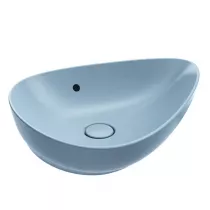 Vasque &agrave; poser Nouvelle Vague 56x40cm c&eacute;ramique SublimTech Laque satin&eacute;e (8 finitions au choix) - Jacob Delafon R&eacute;f. EVI302-xxx