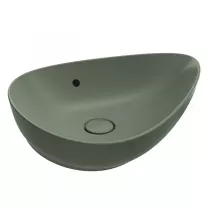 Vasque &agrave; poser Nouvelle Vague 56x40cm c&eacute;ramique SublimTech Laque satin&eacute;e (8 finitions au choix) - Jacob Delafon R&eacute;f. EVI302-xxx