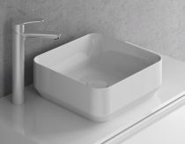 Vasque à poser Zala 36x36cm Blanc - ROYO Réf. 125817