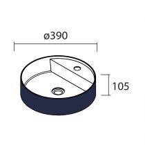 VASQUE BICA SOLID NGBLU RD390  - SALGAR Réf. 103313