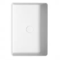 Vasque céramique Impala 51x35cm Blanc brillant - O\'DESIGN Réf. VAS-IMPA510BB