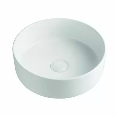 Vasque c�ramique Kobi �36 Blanc mat sans trop plein - DECOTEC R�f. 120881100001