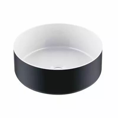 Vasque c�ramique Kobi �36 Noir mat sans trop plein - DECOTEC R�f. 120882100001