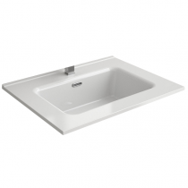 Vasque CONSTANZA 61x46cm percée 1 trou Porcelaine blanche - SALGAR Réf. 26783