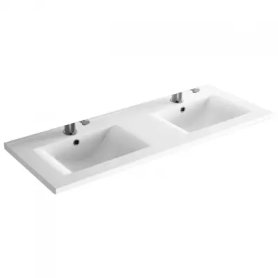 Vasque double Iberia 120cm Blanc - SALGAR R�f. 15459