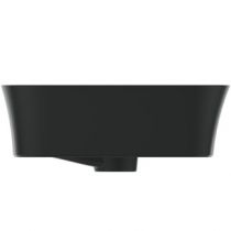 Vasque Ipalyss 55x38cm avec trop plein Noir  mat - Ideal Standard Réf. E2078V3