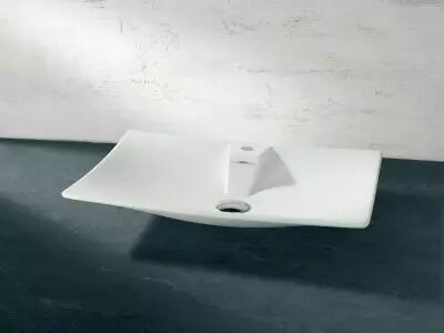 VASQUE RIALTO L 60 CM AVEC PERCAGE ROBINET ET TROP PLEIN - DECOTEC R�f. 1214261