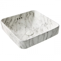 Vasque semi-encastrée Vox 41x41cm Marbre Envoutant - JACOB DELAFON Réf. E2661-HYH