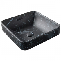 Vasque semi-encastrée Vox 41x41cm Marbre Orage - JACOB DELAFON Réf. E2661-HYG