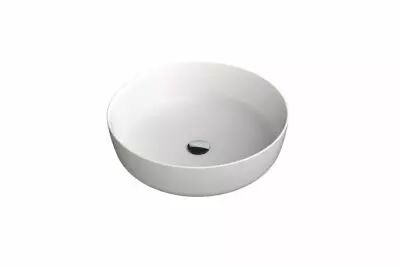 Vasque Solid surface KARMA diam. 50 x H15 cm - Sans trou de robinet - Sans trop plein int�gr� - DECOTEC R�f. 1208251