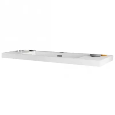 Vasque Toscana 120.5cm perc�e 1 trou Blanc - SALGAR R�f. 23396
