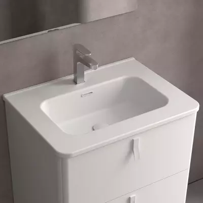 Vasque UNIIQ 61x46cm Blanc mat - SALGAR R�f. 113427