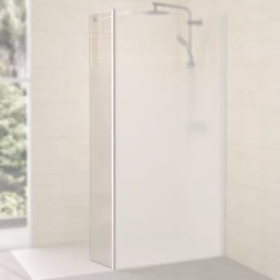 Volet mobile 35cm verre Cosmos XL droite profil� Blanc grain� - KINEDO R�f. PA2495BCOXED