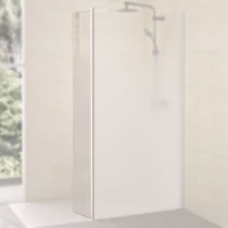 Volet mobile 35cm verre Cosmos XL droite profilé Blanc grainé - KINEDO Réf. PA2495BCOXED