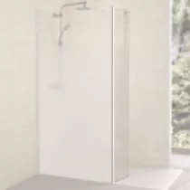 Volet mobile 35cm verre Cosmos XL gauche profilé Blanc grainé- KINEDO Réf. PA2495BCOXEG